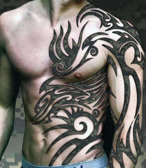 Tribal – wzory tatuażu