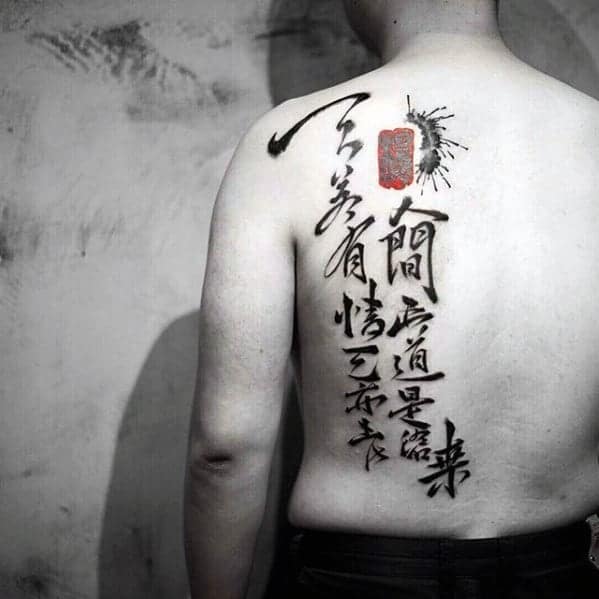 Chińskie symbole – wzory tatuażu (4)