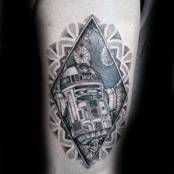 R2D2 – wzory tatuażu (2)