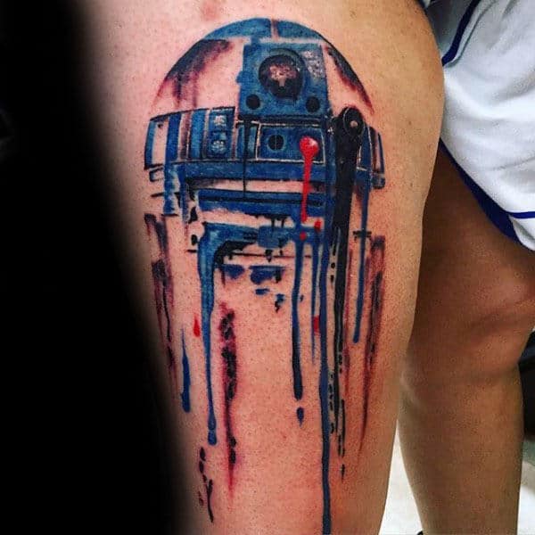 R2D2 – wzory tatuażu (3)