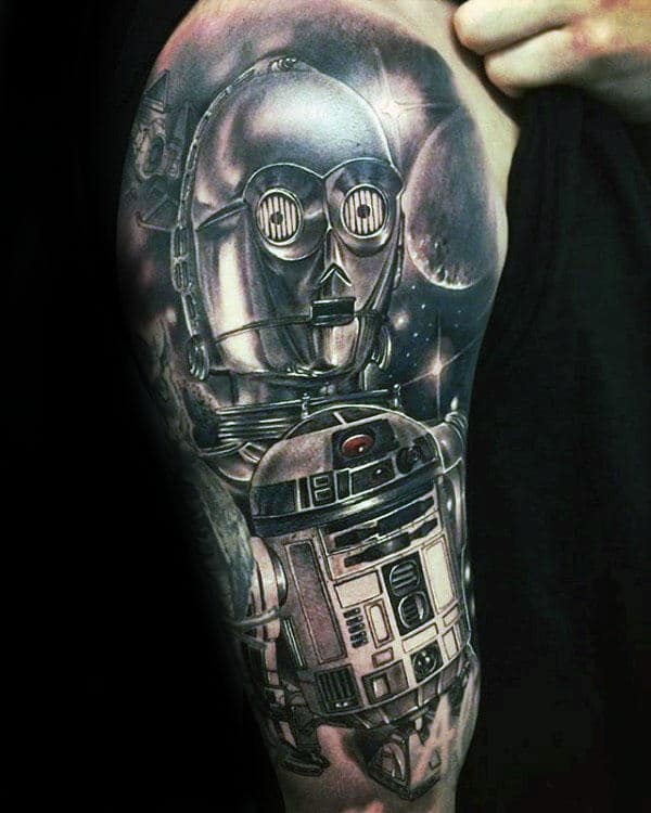 R2D2 – wzory tatuażu (6)