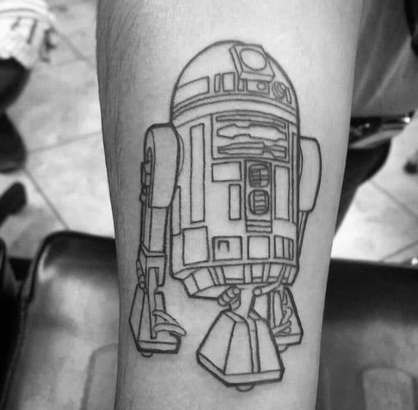 R2D2 – wzory tatuażu (8)