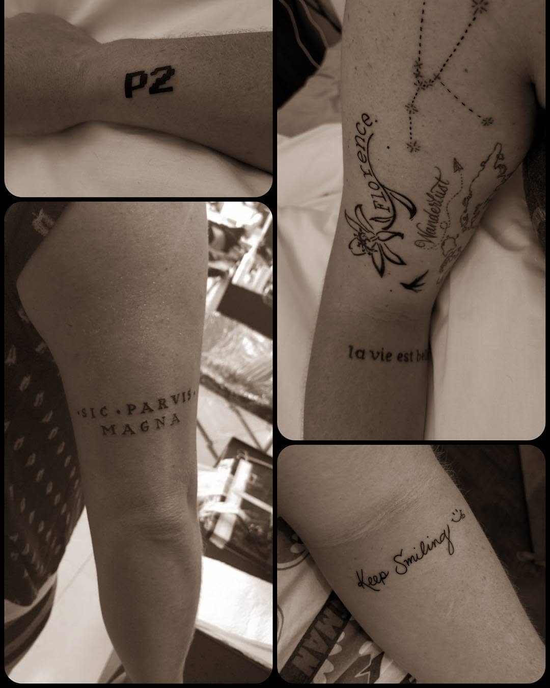 Sic parvis magna – wzory tatuażu (17)