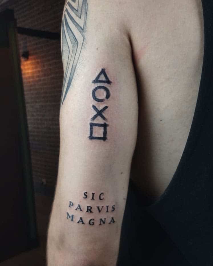 Sic parvis magna – wzory tatuażu (19)