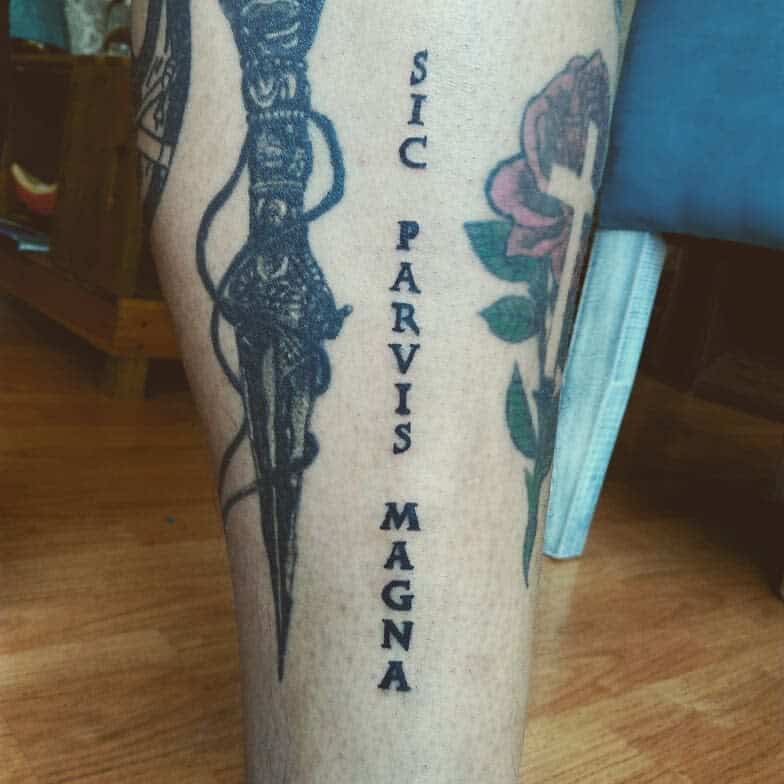 Sic parvis magna – wzory tatuażu (25)