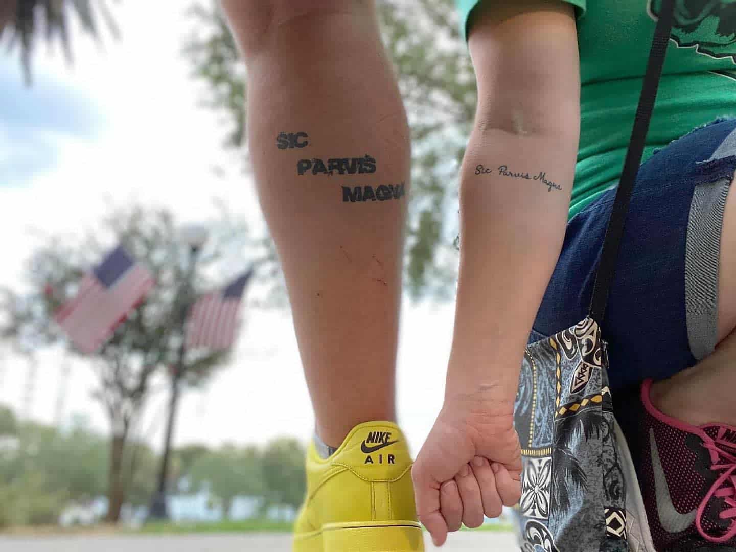 Sic parvis magna – wzory tatuażu (27)