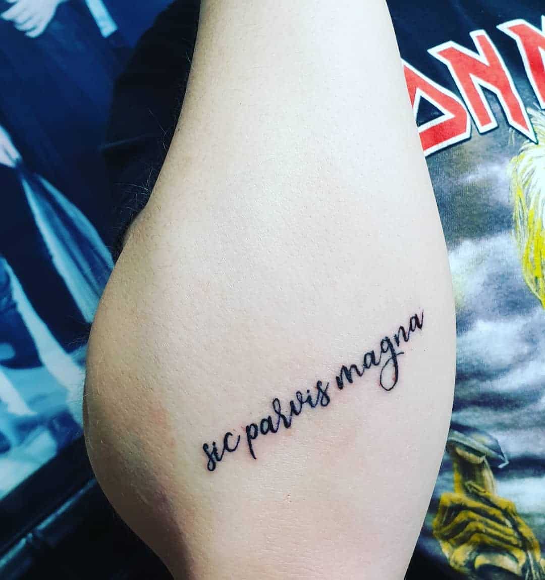 Sic parvis magna – wzory tatuażu (3)